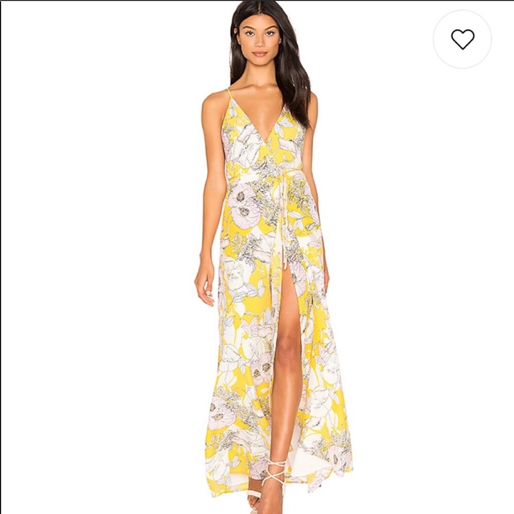 Yumi Kim Rush Hour silk maxi dress - Bora Bora